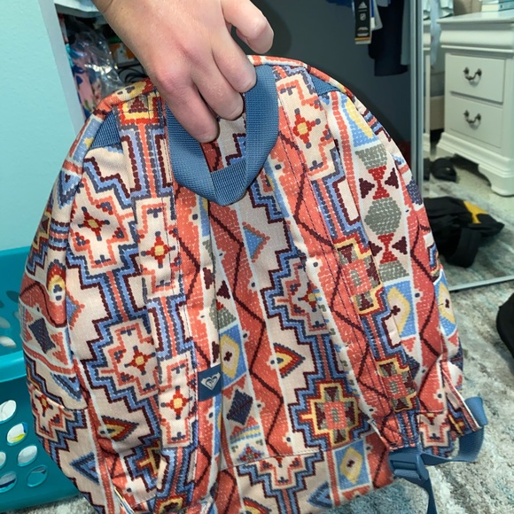 Colorful Roxy backpack - Picture 3 of 3